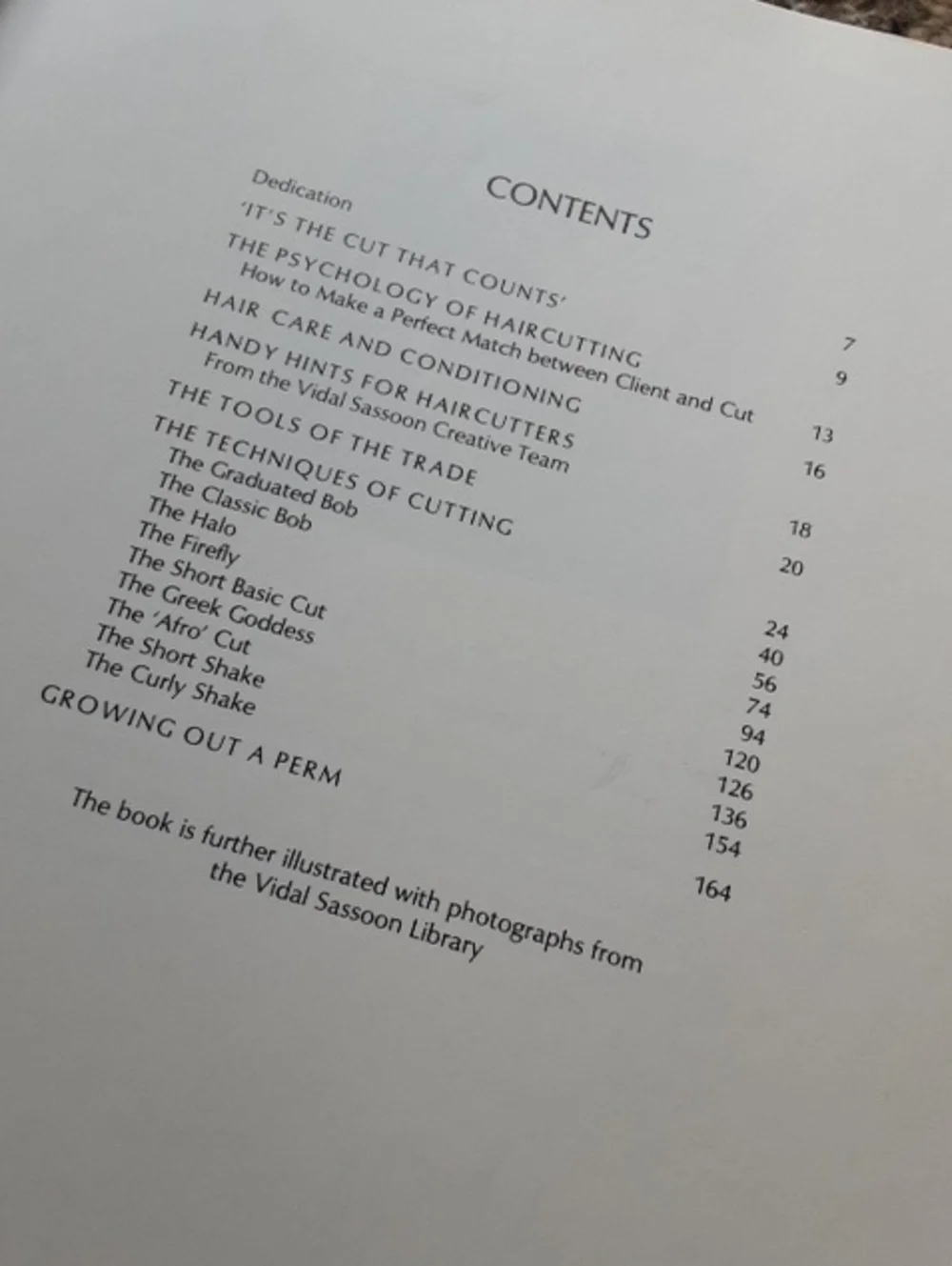 Cutting Hair The Vidal Sassoon Way Book
